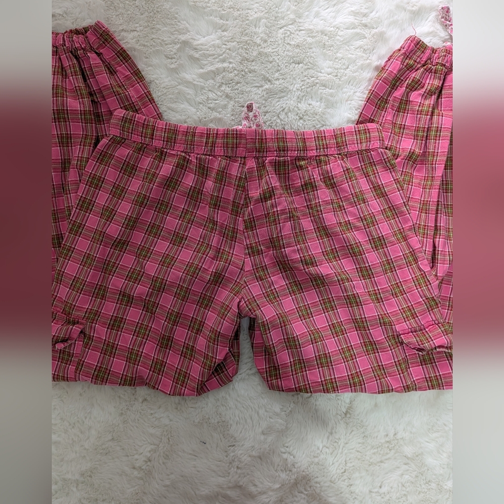 Old Navy Coquette Y2K Plaid Cargo Pants - Picture 5 of 8
